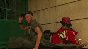 How the homeless live in summer