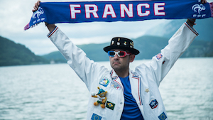 Backstage at the Euros