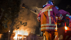 Bataillon des marins pompiers de Marseille – N°1 : incendies à l’université
